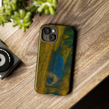 Artistic Phone Case by Tough Cases, Nature-Inspired Phone Protection, Unique Gift for Nature Lovers, Stylish Accessory, Fall Aesthetic
