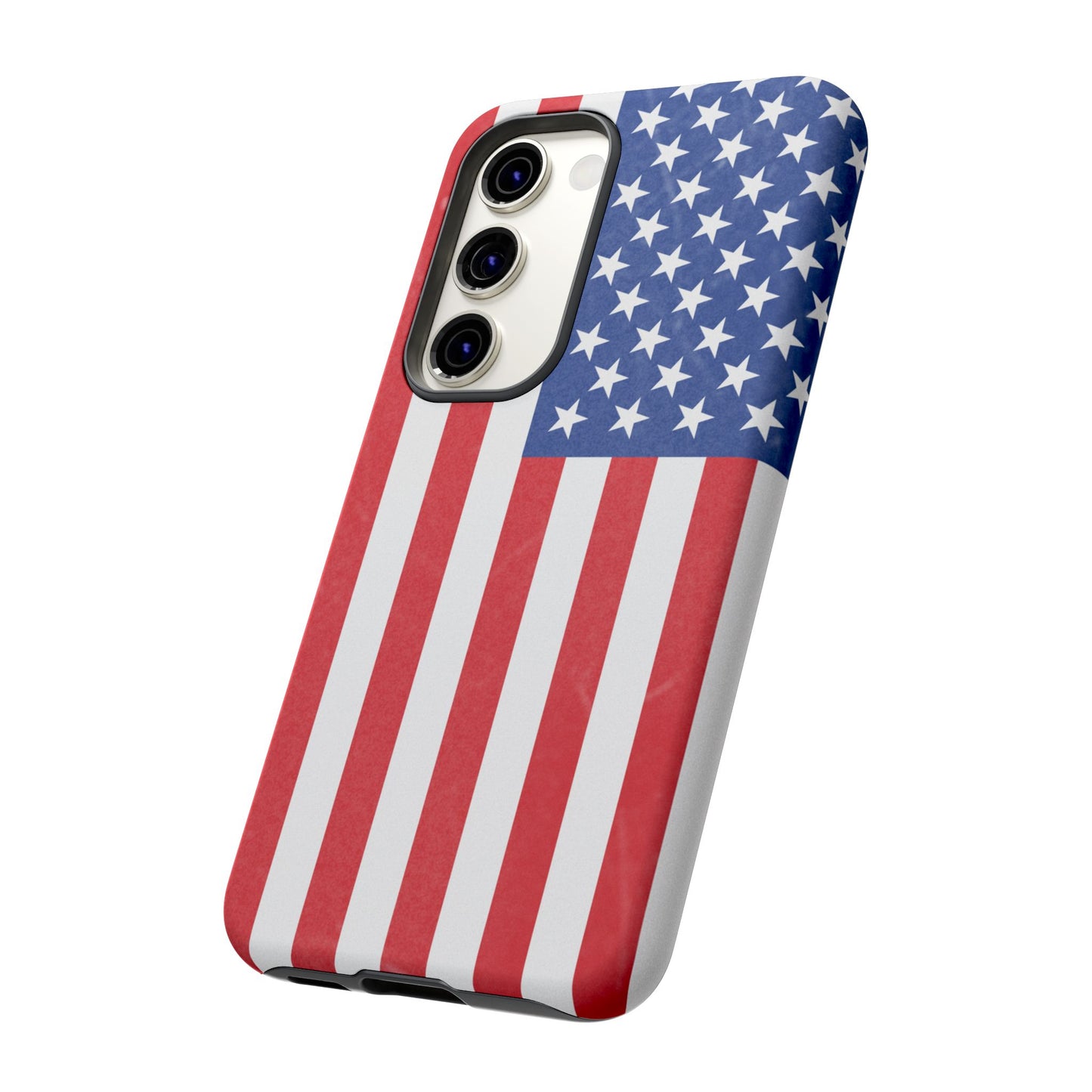 Patriotic Phone Case - Tough Cases for Veterans, USA Lovers, Independence Day, Memorial Day, Flag Design