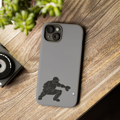 Baseball Catcher Phone Case - Tough Cases, Sports Phone Cover, Great for Athletes, Perfect Gift for Baseball Lovers, Unique Cell Phone Design