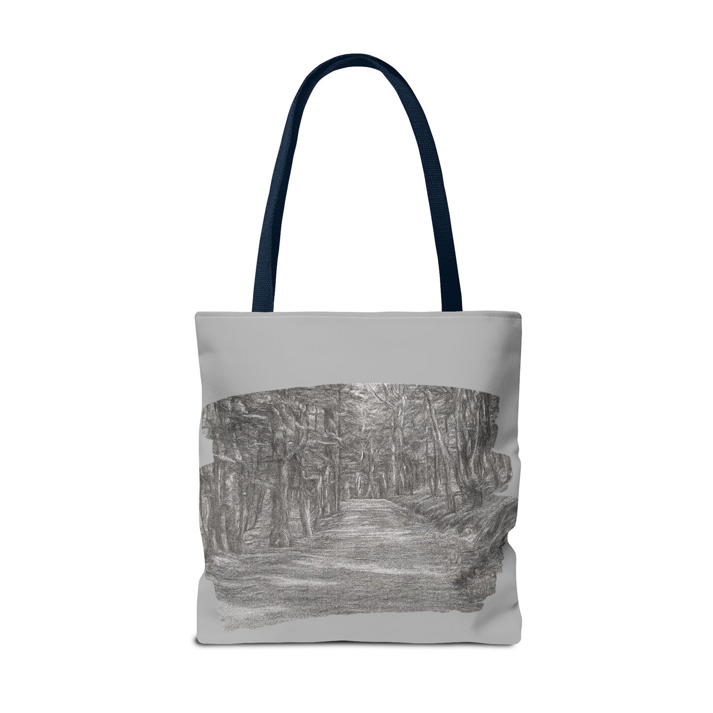 Scenic Path Tote Bag, Reversible Tote, Eco-Friendly Shopper, Outdoor Adventure Bag, Gift for Nature Lovers, Stylish Carryall