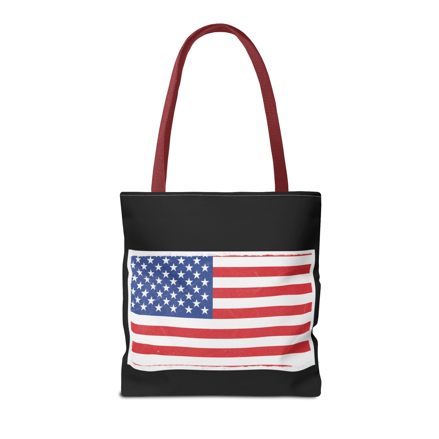 Patriotic Tote Bag, American Flag Carryall, Beach Bag, Reusable Shopping Tote, Independence Day Gift