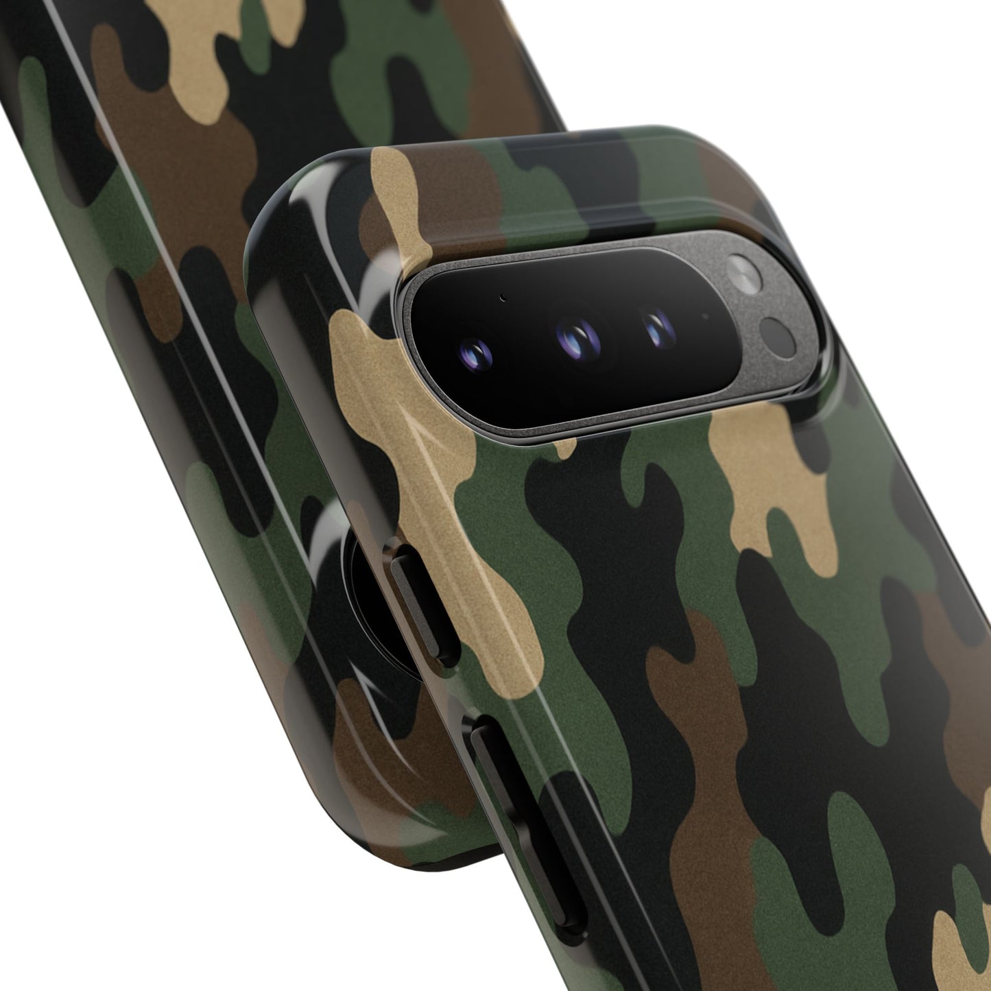 Camouflage Phone Case, Tough Cases, Military Style, Unique Phone Accessories, Gift for Him, Durable Phone Cover