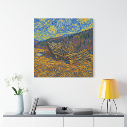 Artistic Van Gogh Style Canvas Wall Art, Nature Inspired Decor, Home Aesthetic, Gift for Art Lovers, Gallery Wall Piece, Living Room Decor, [...]