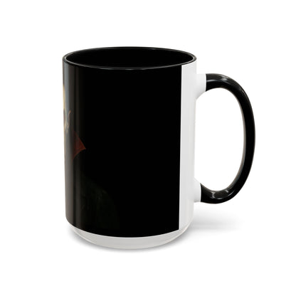 Gothic Dracula Vampire Accent Coffee Mug | Spooky Halloween Gift, Unique Home Decor, Collector's Mug, Coffee Lover's Gift