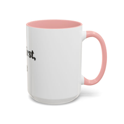 But First, Books Accent Coffee Mug - Perfect Gift for Book Lovers