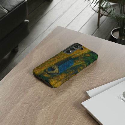 Artistic Phone Case by Tough Cases, Nature-Inspired Phone Protection, Unique Gift for Nature Lovers, Stylish Accessory, Fall Aesthetic