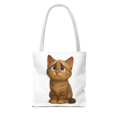 Cute Cat Tote Bag, Animal Lover Gift, Shopping Tote, Reusable Bag, Cute Merchandise, Eco-Friendly Gift