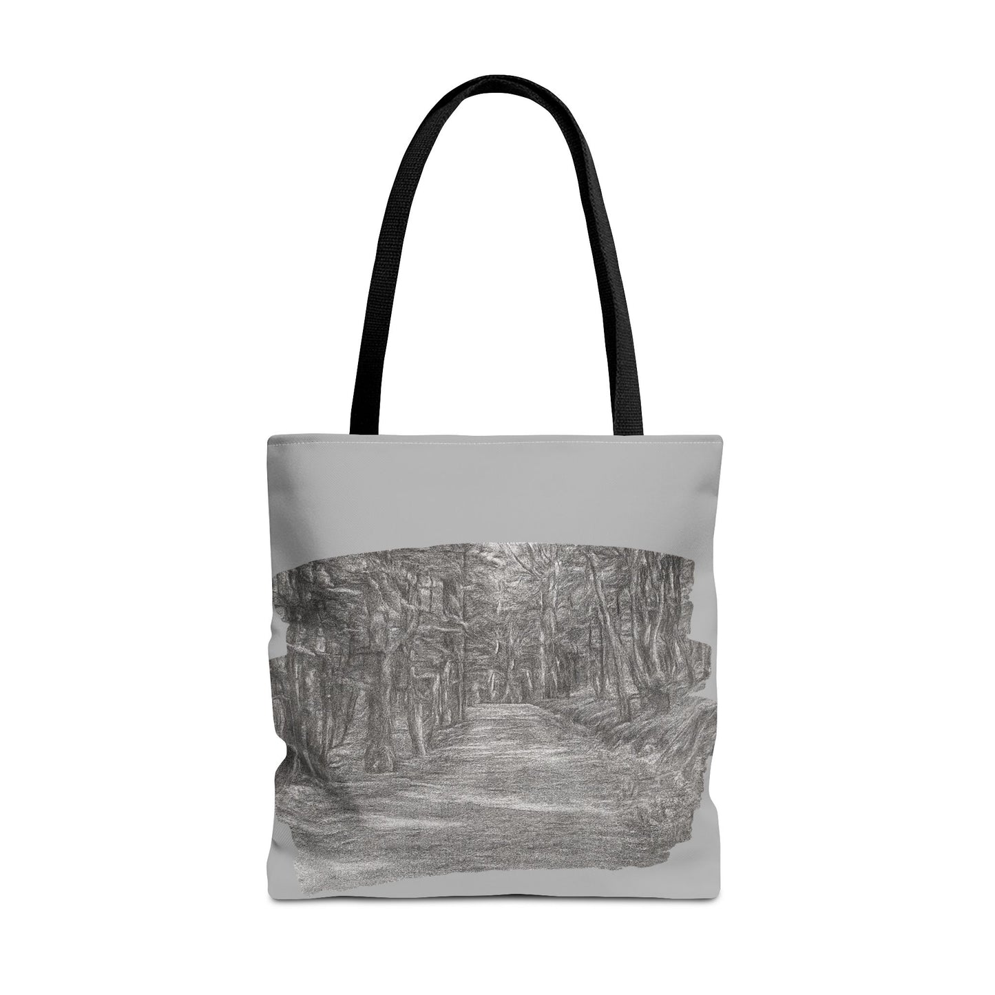Scenic Path Tote Bag, Reversible Tote, Eco-Friendly Shopper, Outdoor Adventure Bag, Gift for Nature Lovers, Stylish Carryall