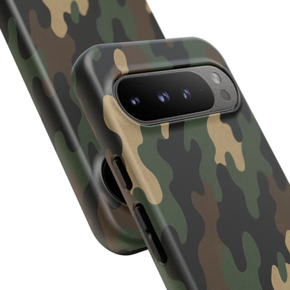 Camouflage Phone Case, Tough Cases, Military Style, Unique Phone Accessories, Gift for Him, Durable Phone Cover