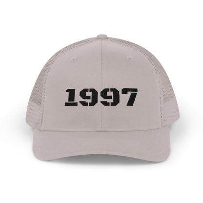 1997 Snapback Trucker Cap, Vintage Style Hat, Year Birth Cap, Trendy Dad Hat, Cool Casual Cap, Gift for 90s Kids