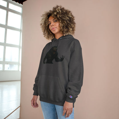 Werewolf Champion Hoodie - Edgy Graphic Sweatshirt for Gamers, Perfect for Gifts, Casual Wear, Fall Fashion, Anime Lovers