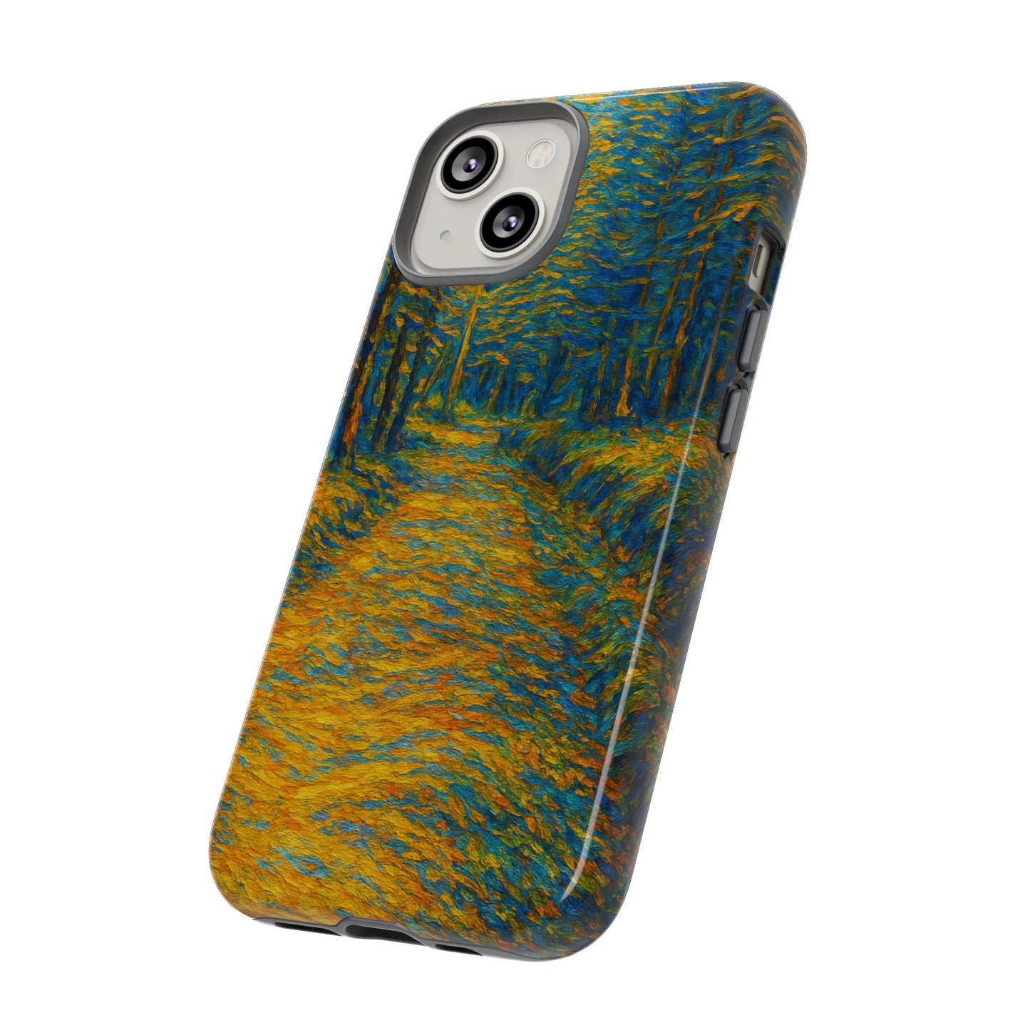 Artistic Phone Case for Nature Lovers, Tough Cases, Vibrant Design, Gift for Friends, Phone Accessories, Unique Artwork