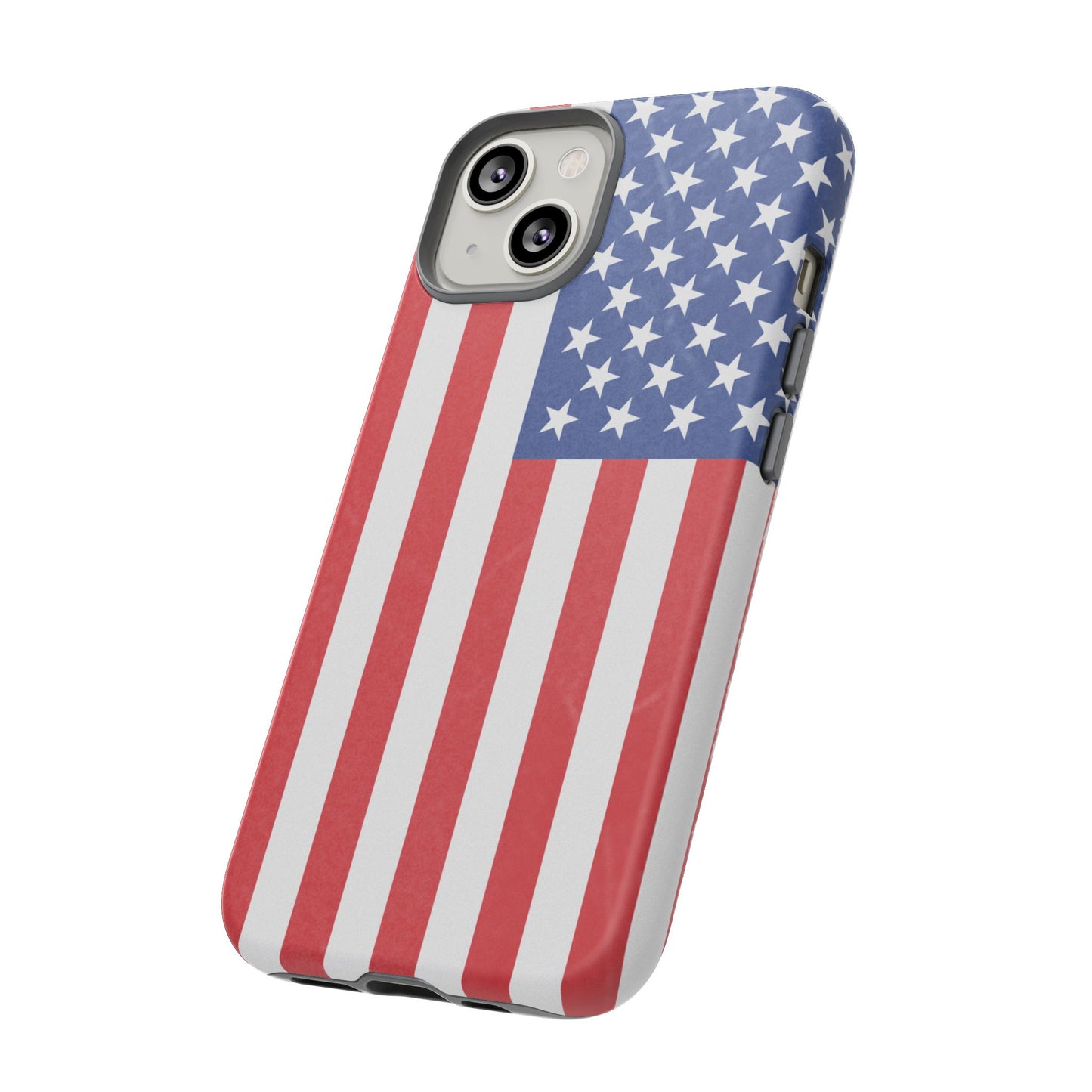 Patriotic Phone Case - Tough Cases for Veterans, USA Lovers, Independence Day, Memorial Day, Flag Design
