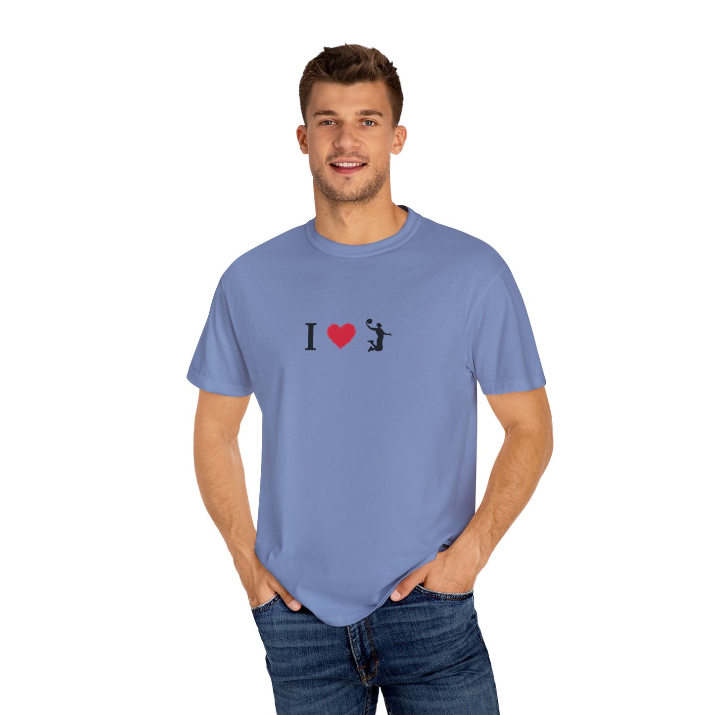 I Love [Activity] Unisex Garment-Dyed T-shirt, Casual Tee, Gift for Him, Gift for Her, Everyday Style, Fun Apparel