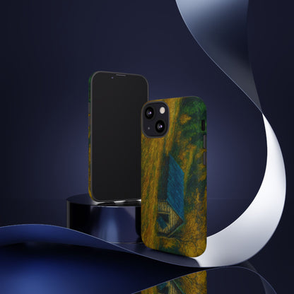 Artistic Phone Case by Tough Cases, Nature-Inspired Phone Protection, Unique Gift for Nature Lovers, Stylish Accessory, Fall Aesthetic