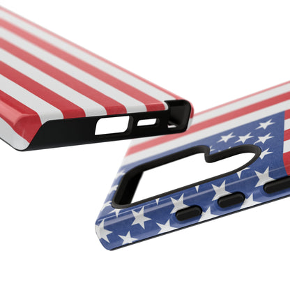 American Flag Phone Case - Patriotic Cell Cover, Tough Cases, USA Pride, Independence Day Gift, Veteran's Day, Phone Protection