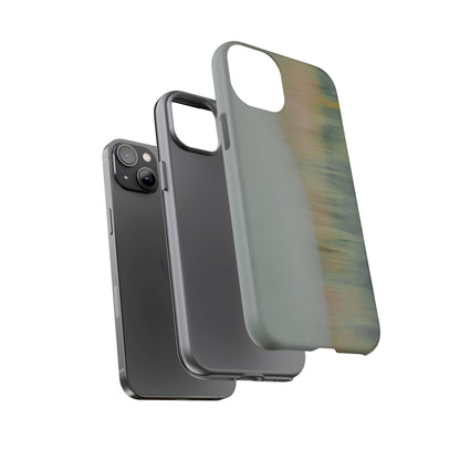 Tough Cases: Modern Abstract iPhone Case for Nature Lovers