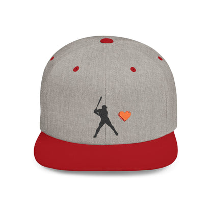 Baseball Love Snapback Hat | Gift for Sports Fans, Casual Wear, Team Spirit, Father's Day, Birthday, Outdoor Activities