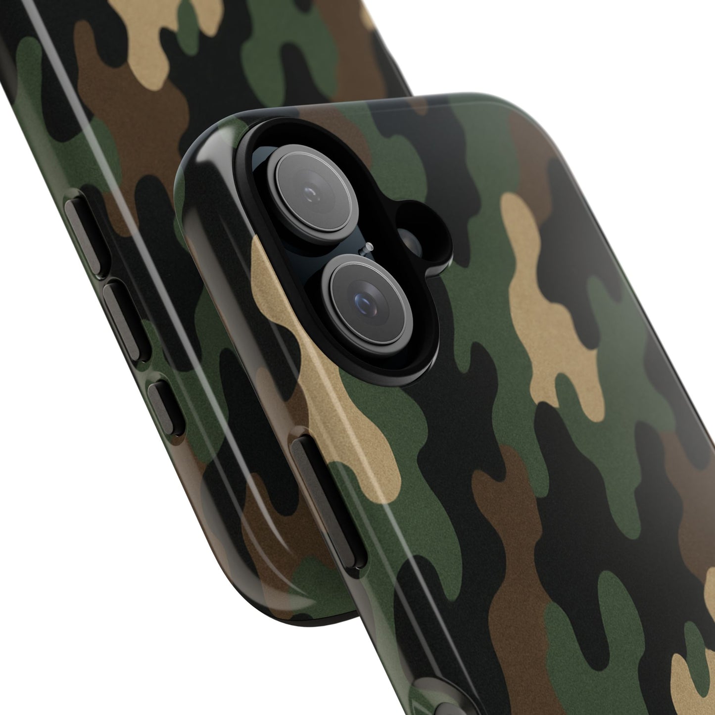 Camouflage Phone Case, Tough Cases, Military Style, Unique Phone Accessories, Gift for Him, Durable Phone Cover