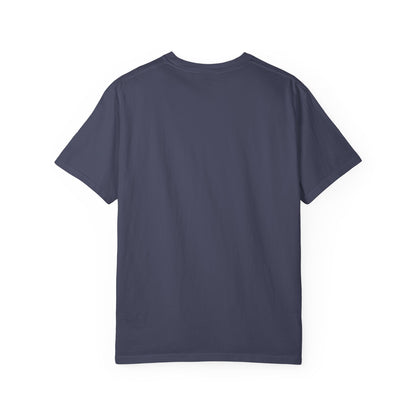 Coffee First Unisex Garment-Dyed T-Shirt - Adulthood Later