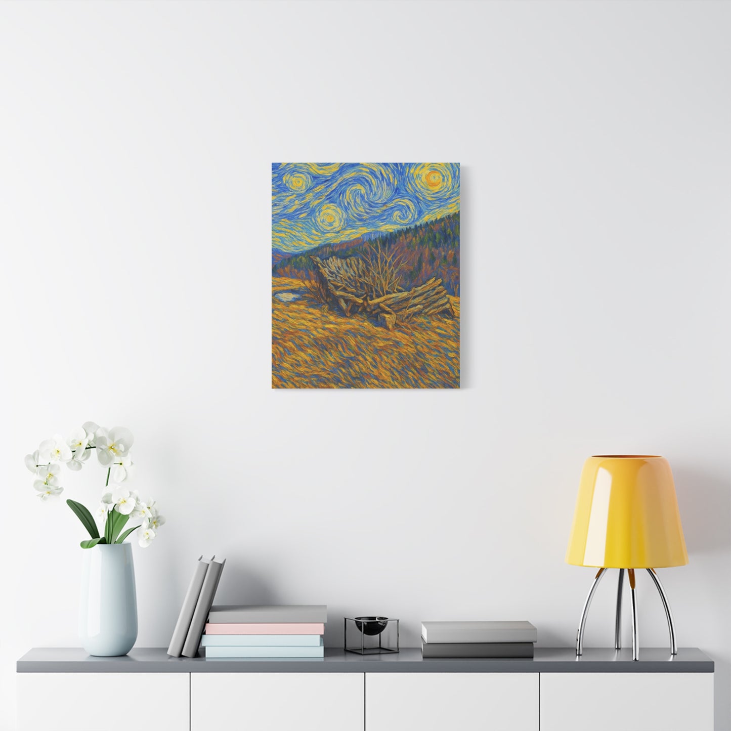 Artistic Van Gogh Style Canvas Wall Art, Nature Inspired Decor, Home Aesthetic, Gift for Art Lovers, Gallery Wall Piece, Living Room Decor, [...]