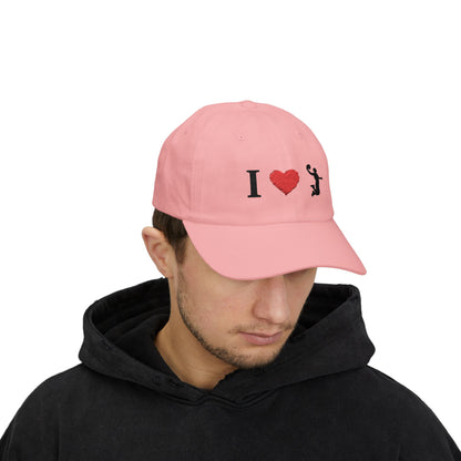 I Love Basketball Dad Cap, Casual Hat for Dads, Gift for Father's Day, Sports Lover Cap, Family Outing Accessory, Everyday Wear