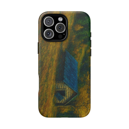 Artistic Phone Case by Tough Cases, Nature-Inspired Phone Protection, Unique Gift for Nature Lovers, Stylish Accessory, Fall Aesthetic - product image