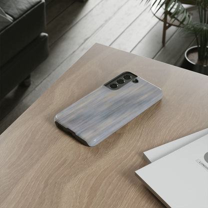 Stylish Tough Phone Case - Durable Protection with Modern Marble Design