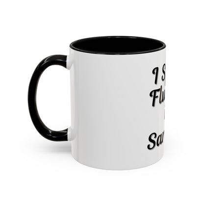 Sarcasm Accent Coffee Mug - I Speak Fluently in Sarcasm - Funny Gift for Coffee Lovers
