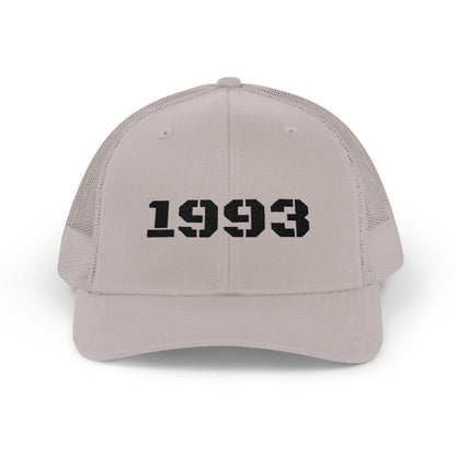 Vintage 1993 Snapback Trucker Cap, Cool Dad Hat, Casual Cap, Summer Accessory, Gift for Him, Fashion Statement Hat