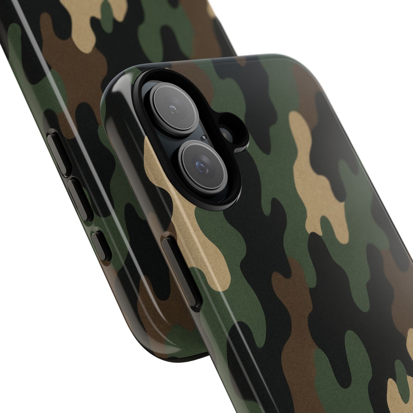 Camouflage Phone Case, Tough Cases, Military Style, Unique Phone Accessories, Gift for Him, Durable Phone Cover
