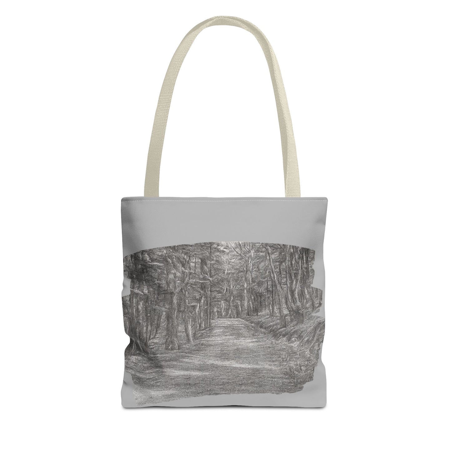 Scenic Path Tote Bag, Reversible Tote, Eco-Friendly Shopper, Outdoor Adventure Bag, Gift for Nature Lovers, Stylish Carryall