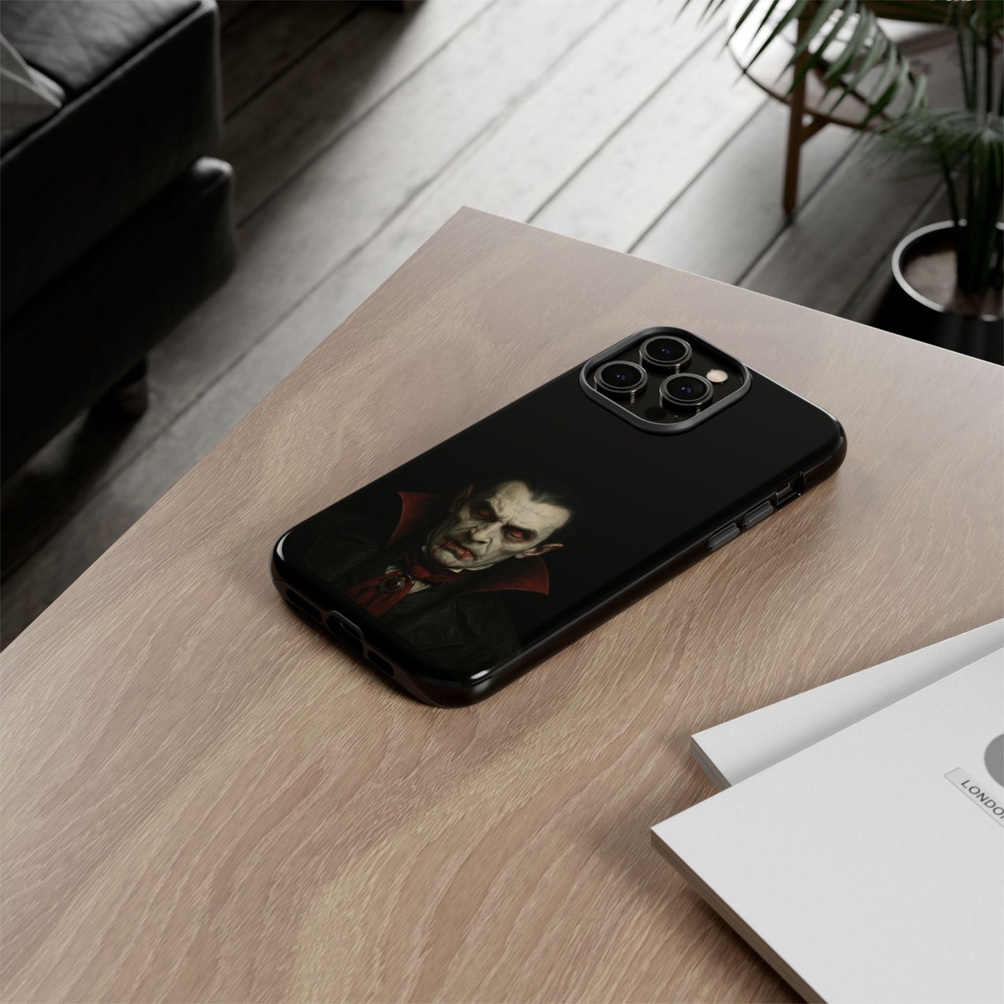 Vampire Phone Case - Tough Cases for Halloween, Gothic Decor, Gifts for Horror Fans, Spooky Accessories, Unique Cellphone Cover