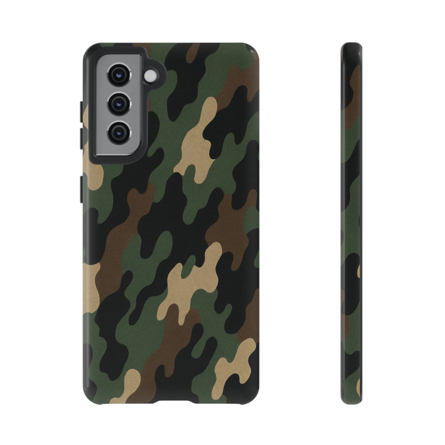 Camouflage Phone Case, Tough Cases, Military Style, Unique Phone Accessories, Gift for Him, Durable Phone Cover