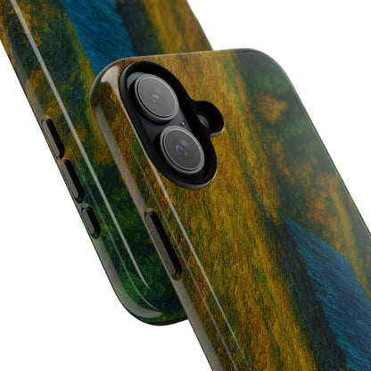 Artistic Phone Case by Tough Cases, Nature-Inspired Phone Protection, Unique Gift for Nature Lovers, Stylish Accessory, Fall Aesthetic