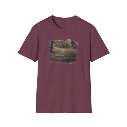 Nature-Inspired Unisex Softstyle T-Shirt | Casual Wear, Outdoor Activities, Gift for Nature Lovers, Relaxed Fit T-Shirt, Eco-Friendly Style