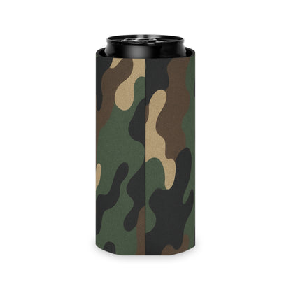 Camouflage Can Cooler | Beverage Insulator, Outdoor Parties, Gifts for Him, Hunting Accessories, Camping Gear