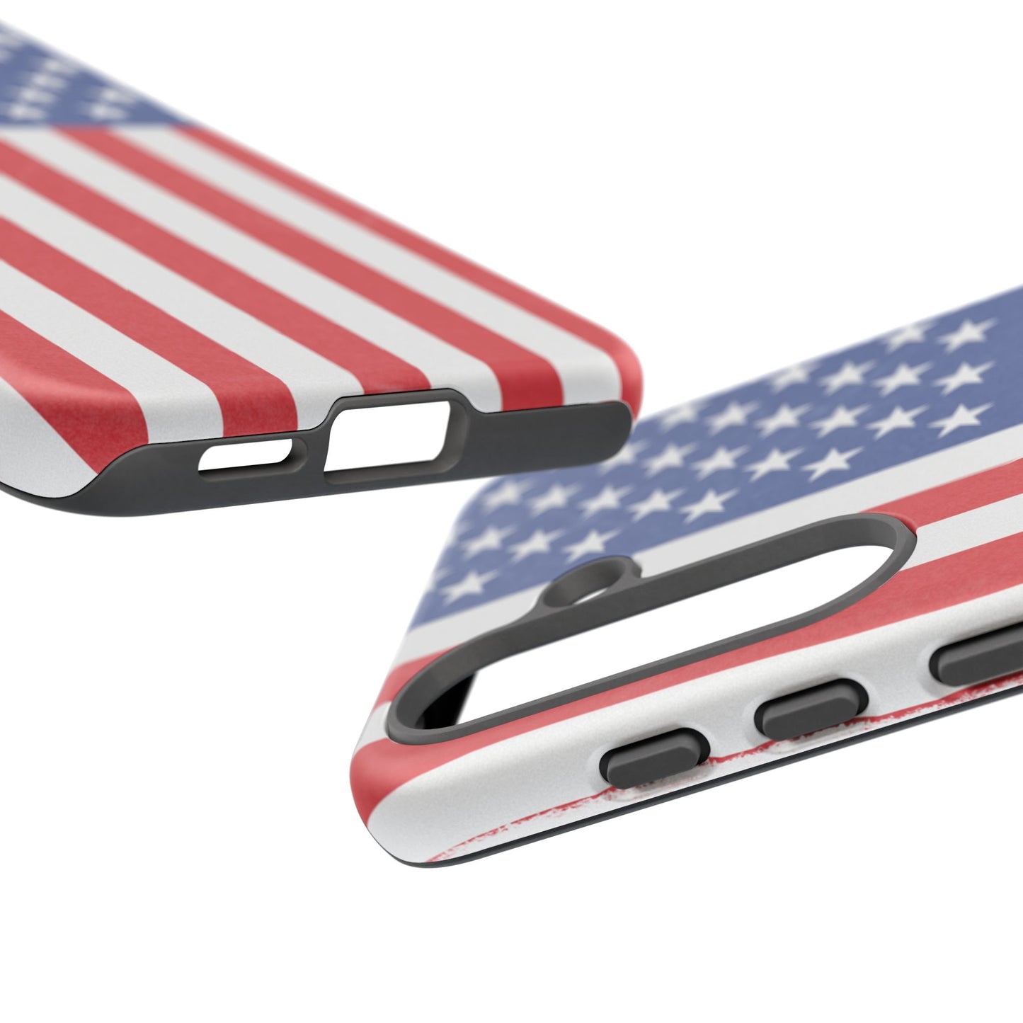Patriotic Phone Case - Tough Cases for Veterans, USA Lovers, Independence Day, Memorial Day, Flag Design