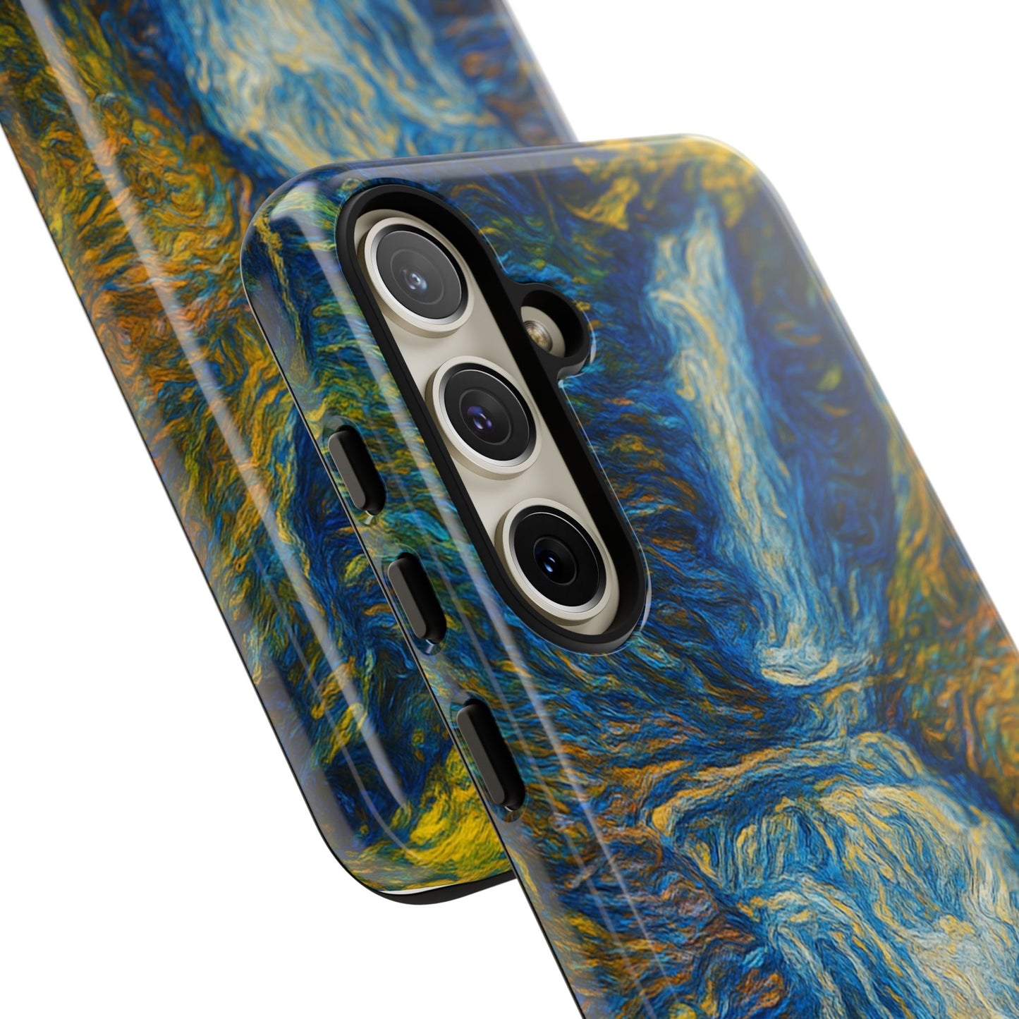Artistic Phone Case - Waterfall Design, Unique Gift, Phone Accessory, Nature Lover, Original Artwork
