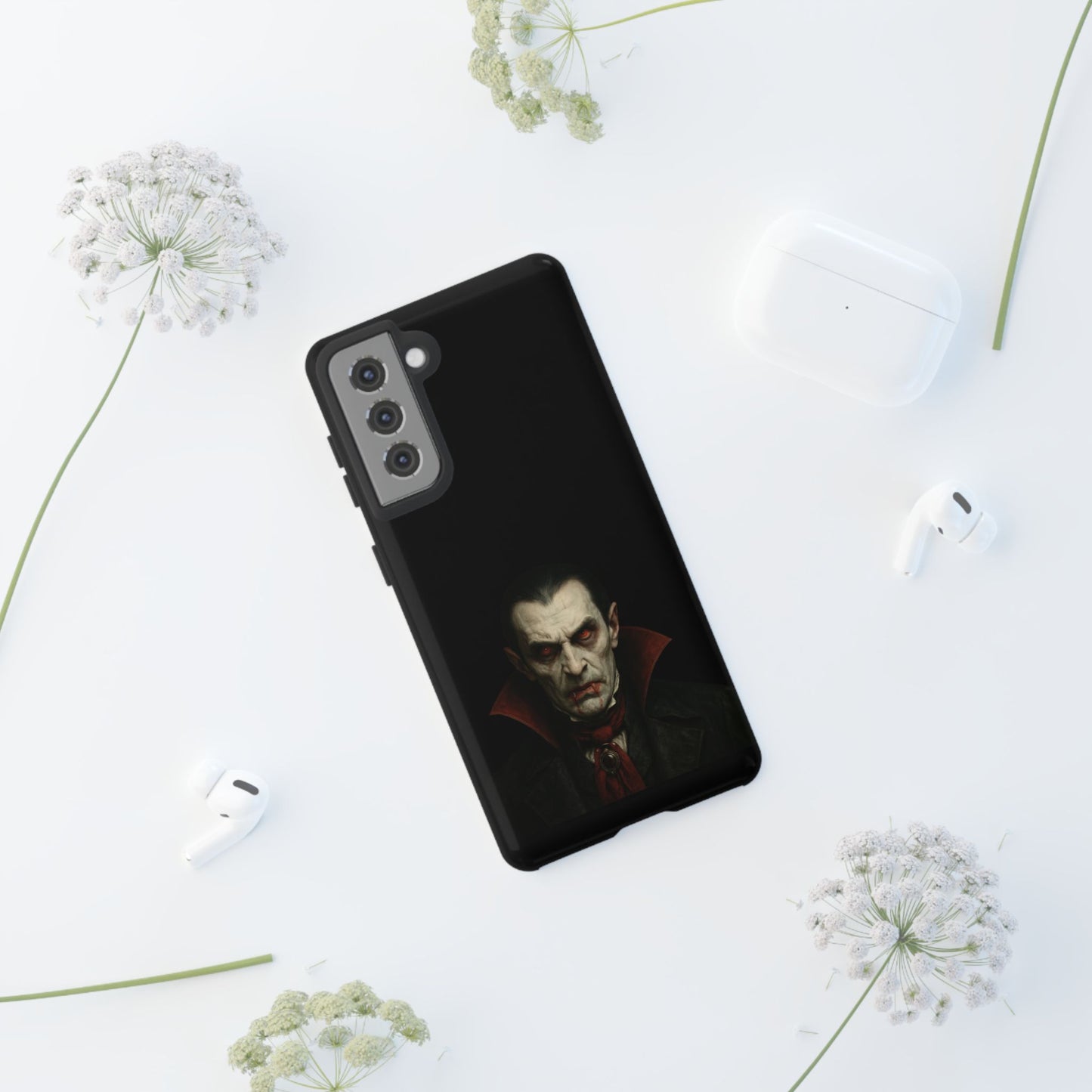 Vampire Phone Case - Tough Cases for Halloween, Gothic Decor, Gifts for Horror Fans, Spooky Accessories, Unique Cellphone Cover