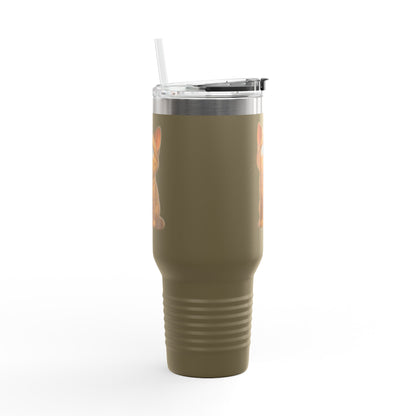 Cute Cat Insulated Travel Mug, 40oz - Perfect for Pet Lovers, Gifts for Cat Owners, Travel Accessories, Cute Drinkware, Animal Lovers