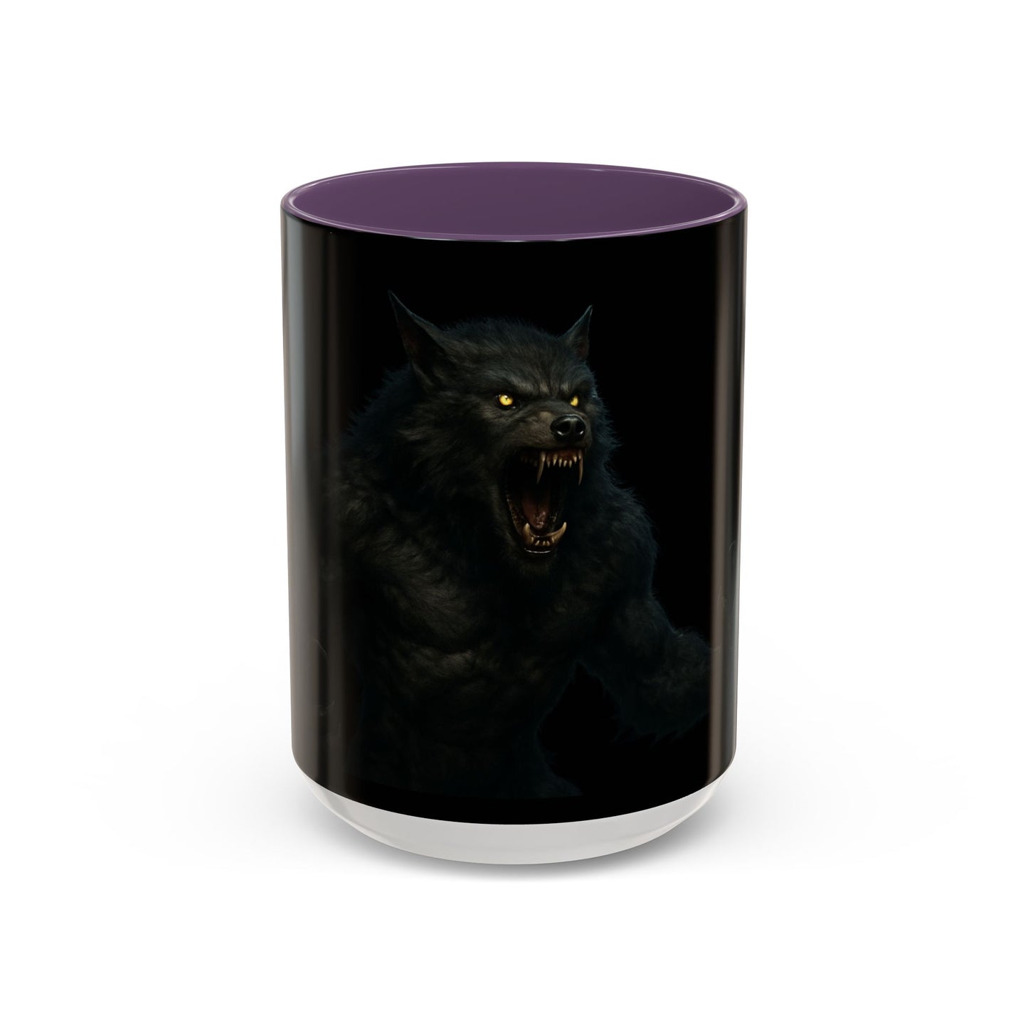 Howling Werewolf Coffee Mug - Perfect Gift for Horror Lovers, Wolf Enthusiasts, Halloween Decor, Unique Drinkware, Gothic Homeware