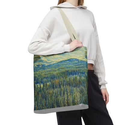 Nature-Inspired Tote Bag, Eco-Friendly Carryall, Bohemian Style Purse, Art Tote, Great Gift for Nature Lovers, Shopping Bag, Travel [...]