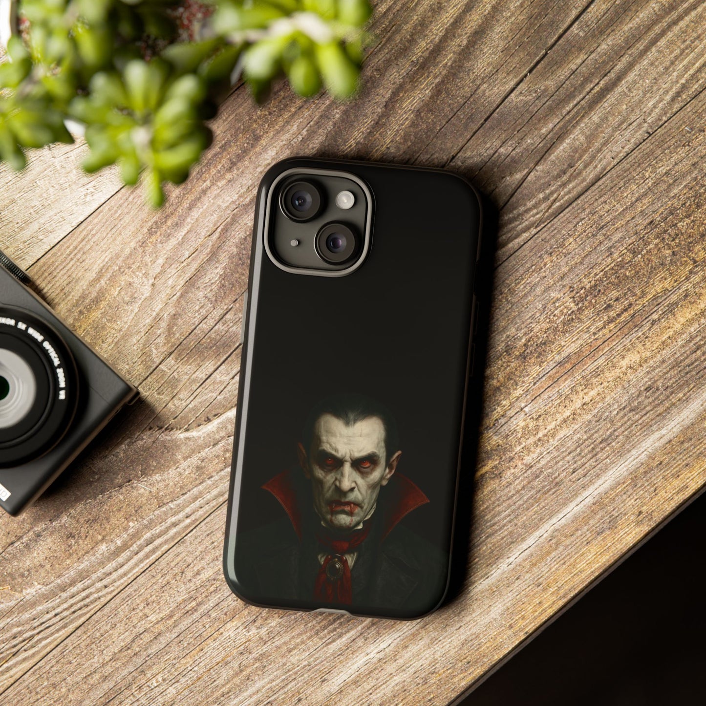 Vampire Phone Case - Tough Cases for Halloween, Gothic Decor, Gifts for Horror Fans, Spooky Accessories, Unique Cellphone Cover