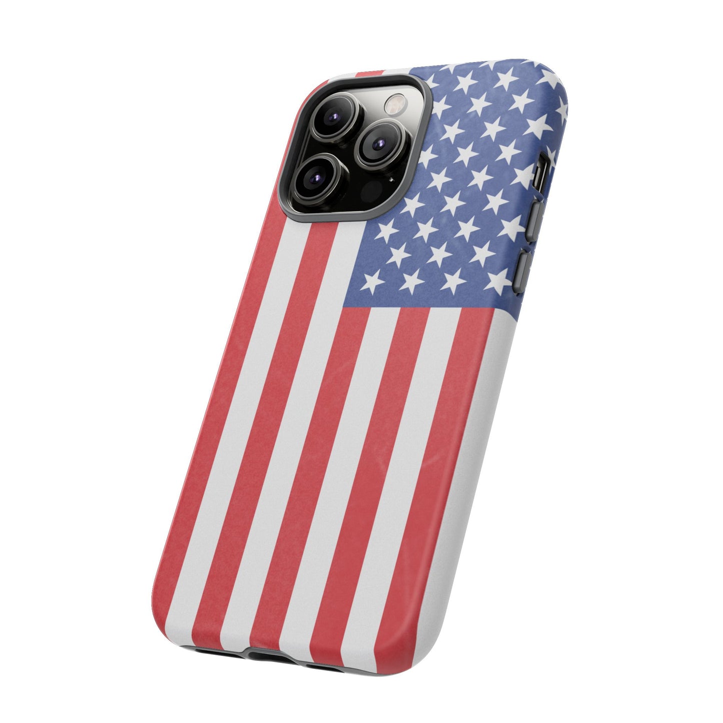 Patriotic Phone Case - Tough Cases for Veterans, USA Lovers, Independence Day, Memorial Day, Flag Design
