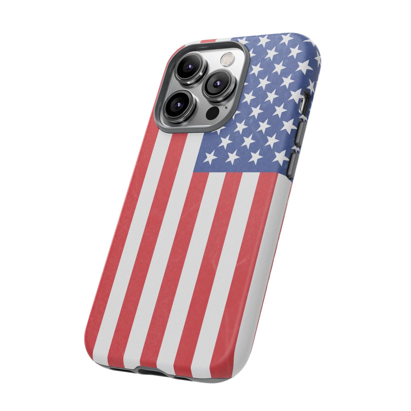 Patriotic Phone Case - Tough Cases for Veterans, USA Lovers, Independence Day, Memorial Day, Flag Design
