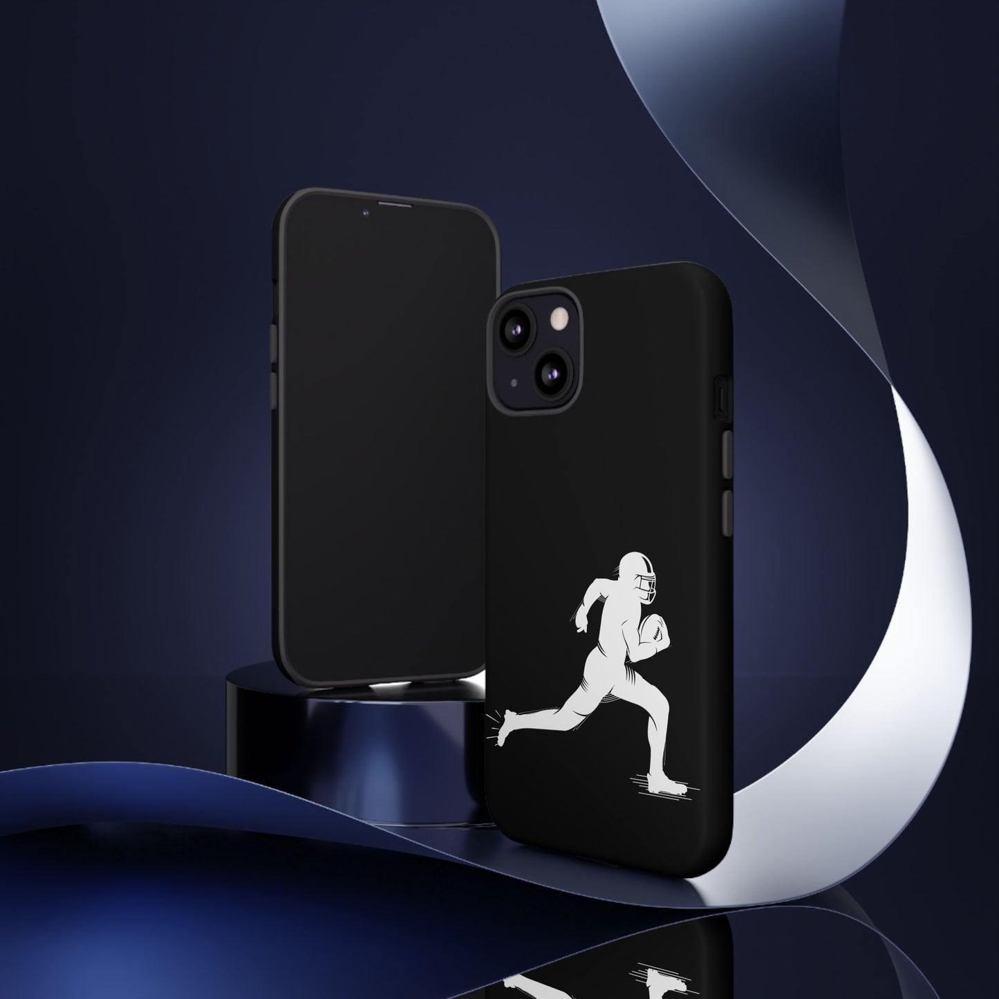 Football Player Phone Case, Tough Cases, Sports Phone Cover, Gift for Athletes, iPhone & Samsung Accessories, Running Player Design