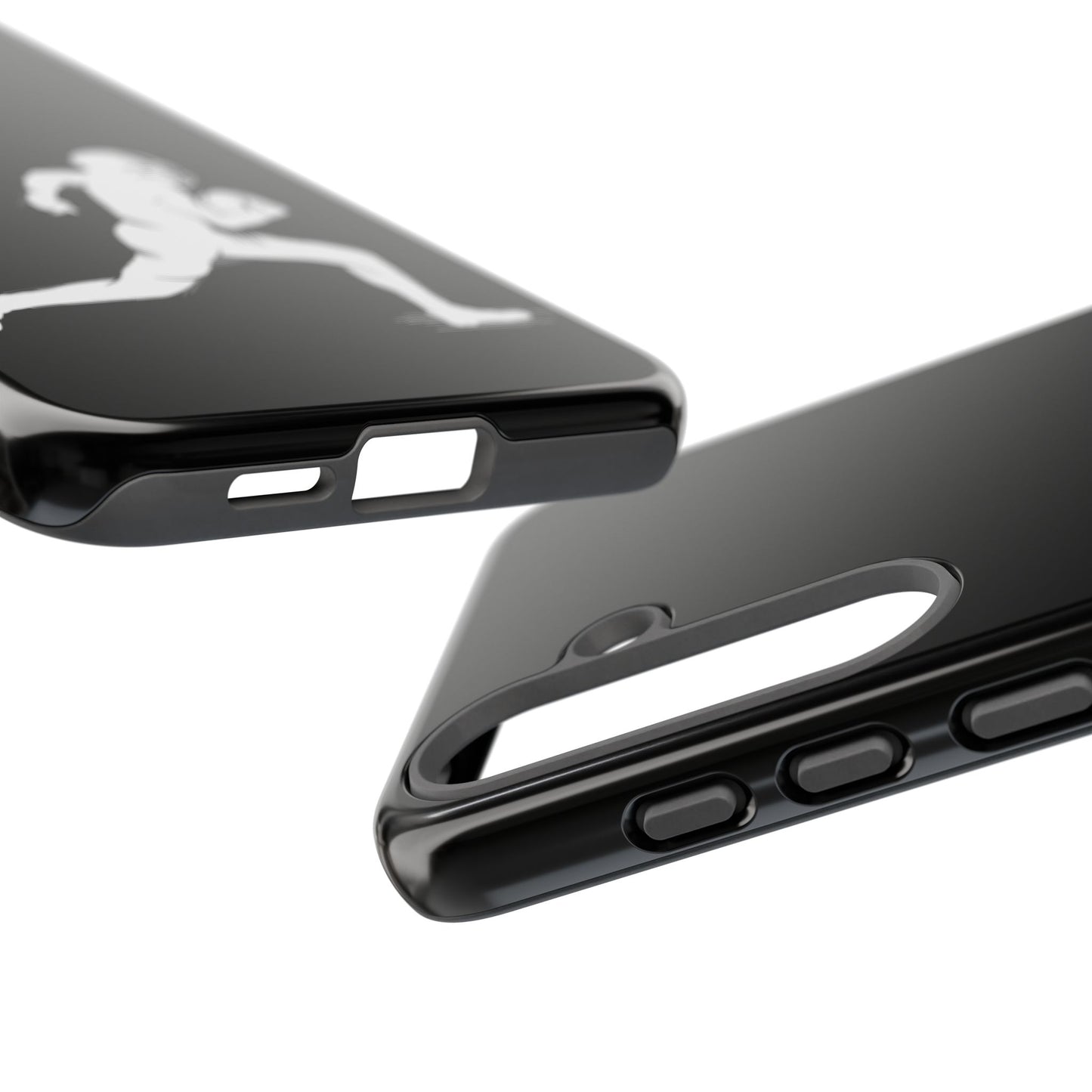 Football Player Phone Case, Tough Cases, Sports Phone Cover, Gift for Athletes, iPhone & Samsung Accessories, Running Player Design