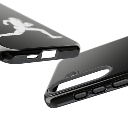 Football Player Phone Case, Tough Cases, Sports Phone Cover, Gift for Athletes, iPhone & Samsung Accessories, Running Player Design