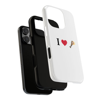 I Love Baseball Vibe Phone Case - Tough Cases for Sports Lovers, Gifts for Athletes, Fun Accessories, iPhone and Android Compatible